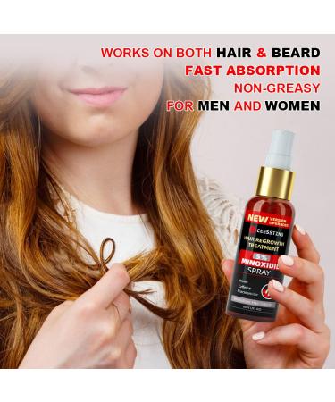 Ceessting Hair Growth Spray - Biotin, Caffeine & Niacinamide - 2oz Anti-Hair Loss & Regrowth Treatment for Men & Women - Buy Online on GoSupps.com