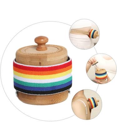 Ultechnovo 2 Series Moxibustion Box - Bamboo Foot Moxa Holder - 2 Color Options | 7x7cm Moxibustion Tool for Wellness - Buy Online on GoSupps.com