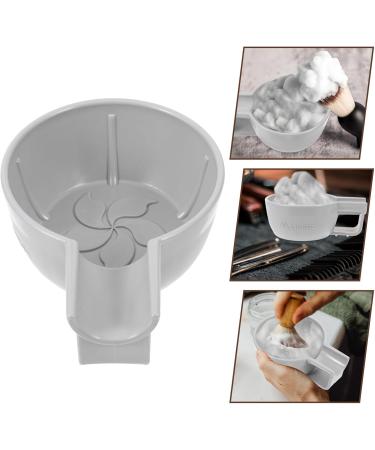 Nuobesty Shaving Soap Bowl - Wide Opening Foam Mug for Barbers | Best Hairdressing Accessories for Cream & Soap - Buy Online on GoSupps.com