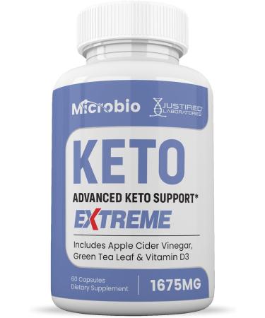 (5 Pack) Microbio Keto ACV Extreme Pills 1675MG Keto Support Blend Capsule Alternative Keto ACV Gummies Formulated Apple Cider Vinegar Extra Virgin Olive Oil Powder Green Tea Leaf 300 Capsules - Buy Online on GoSupps.com