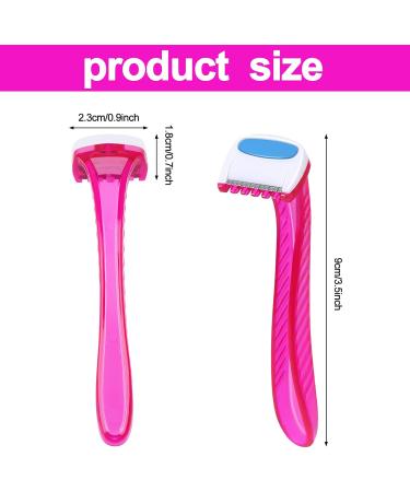 9Pcs Women Bikini Shaver Set - Portable Hair Removal Razor for Bikini Area | International Shipping Available - Buy Online on GoSupps.com
