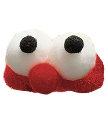 Yianyal Funny Hairband | Hair Scrunchies | Big Eyes Funny High Elasticity Hair Ties No-Slip Grip For Women Girls For All Occasions Red