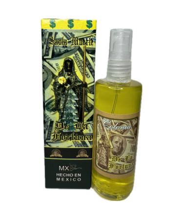 Spiritual Anointed Cologne -Colonia Santa Muerte De La Fortuna -(3.3Fl.Oz) -Holy Death Fortune Cologne -Esoteric Spiritual New Age Wicca Pagan