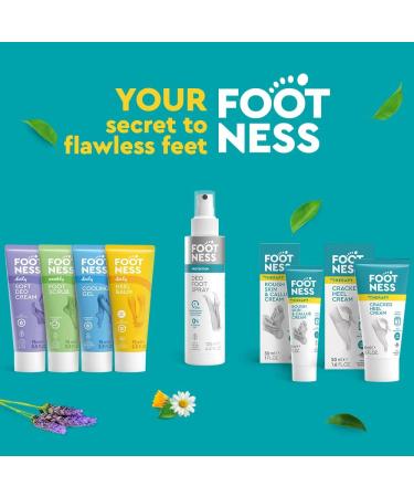FOOTNESS Callus Cream with 2% Salicylic Acid - Smooth & Soften Rough Skin in 7 Days (30ml) - Buy Online on GoSupps.com