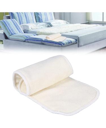 Bamboo Fibre 4-Layer Adult Incontinence Cloth Nappy Inserts - Washable & Reusable Liner for Dry Skin - Buy Online on GoSupps.com