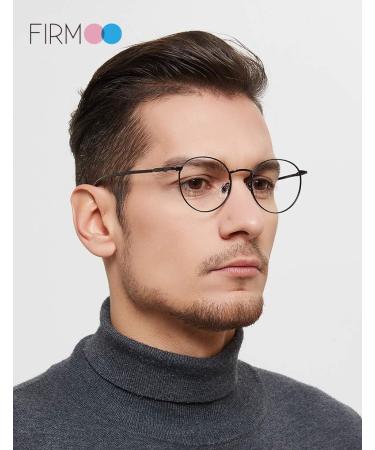Firmoo 1.25x Prescription Reading Glasses with Blue Light Filter - Stylish Visual Aid for Men & Women (Black) - Buy Online on GoSupps.com