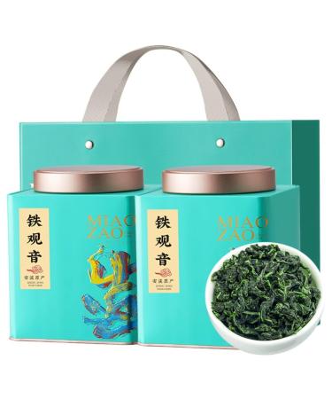 HQZMCTE Premium Quality Tieguanyin Oolong Tea Strong Aroma Chinese Green Tea 500g Natural Benefits