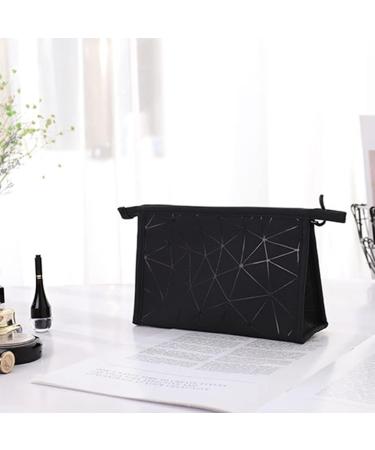 Cosmetics Bag with Zipper | Waterproof Makeup Organizer - 3 Piece Travel Cultural Bag for Flights & Bathrooms - Buy Online on GoSupps.com