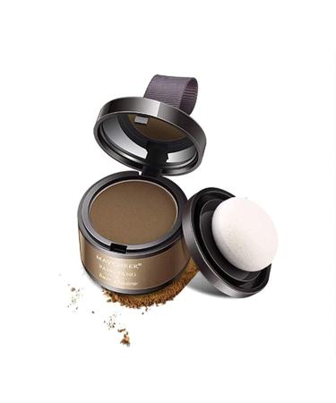 FAB Beauty Magical Fluffy Hair Powder - Instant Gray Cover & Root Concealer (4g) - Brown/Light Brown - Buy Online on GoSupps.com