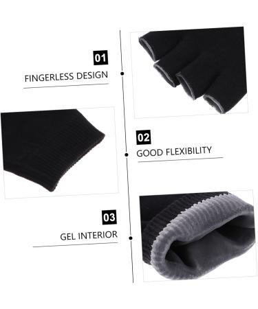 Beavorty 2 Pairs Half Finger moisturizing Gloves moisturizing Repair Gloves Winter Lining Gloves Fingerless Moisturizing Glove Fingerless Knitted Gloves Apparel Miss 5% Spandex Cosmetic - Buy Online on GoSupps.com