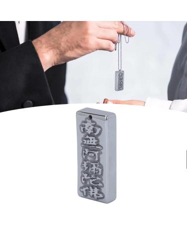 Verdant Touch Terahertz Halkette Trailer - Carved Buddhism Pattern Natural Stone Ornament for Men | 60x180 cm - Buy Online on GoSupps.com