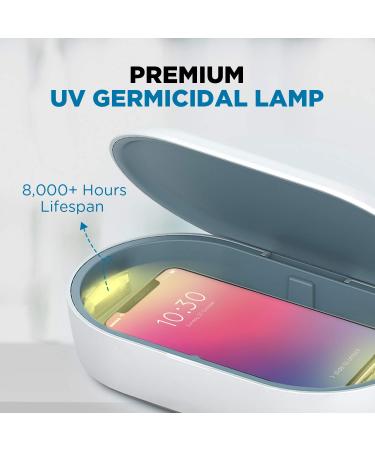 Cahot Portable UV Light Sanitizer Box with Aroma Diffuser - Fast Charging for Phone, Jewelry, Watches, Glasses - Buy Online on GoSupps.com