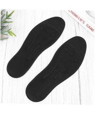 Healifty Orthotic Insoles - Breathable Arch Inserts for High Heels & Running Shoes - Shockproof Gel Sweat Pad for Men and Women - Black XS - Buy Online on GoSupps.com