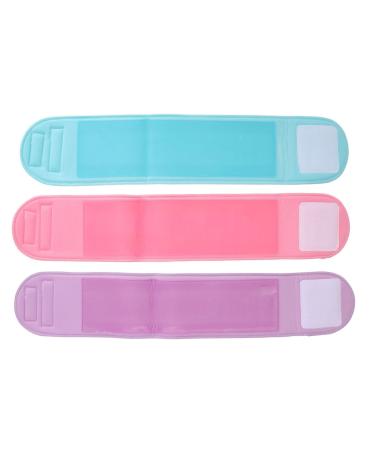 ZJchao Silicone Neck Mask Pack of 3 Reusable Anti Aging Masks for Wrinkle Prevention Neck Lines Treatment with Strap