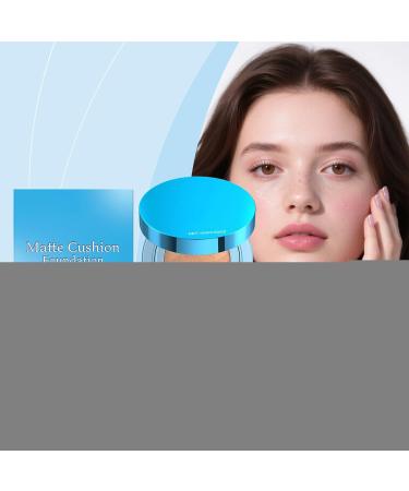 Velvet Matte Cushion Foundation Long-Lasting Concealer Makeup Light Coverage Cream Natural Glow Blend Radiant Finishing Base Travel Friendly For the - Buy Online on GoSupps.com