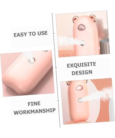 Veemoon 1pc Beauty Humidifier Skin Humidifier Face Sprayer Pink Moisturizing Evaporator Electronic Component 10.3X5.5CM Pink - Buy Online on GoSupps.com
