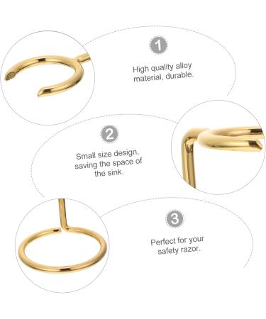 Premium Angoily Razor Brush Holder & Stand - Metal Shaving Brush Holder for Men | International Shipping Available - Buy Online on GoSupps.com