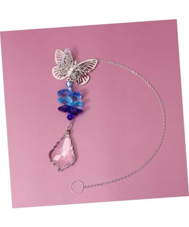 Zerodeko 1pc Sun Visor for Car Crystal Window Chimes Car Sun Visor Ceiling Lamp Crystal Pendant Lute Petal - Buy Online on GoSupps.com