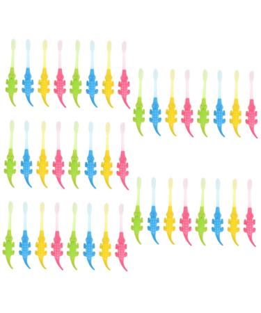 Healvian 40 Stk Small Crocodile toothbrush Children's toothbrush oral care tools for children massage tools beautiful children