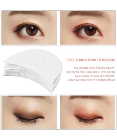 jweemax 100pcs Disposable Eyeshadow Pad Eye Shadow Shields Grafting Eyelashes Protector Pads Tapes Makeup Tools white - Buy Online on GoSupps.com