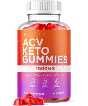 ACV Keto Gummies Advanced Plus Formula Apple Cider Vinegar Gummies (60 Gummies)