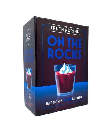 Truth or Drink: ON The Rocks Edition by Cut  Explore Deep Thoughts and Beliefs with 400+ Intriguing Icebreaker Questions (Stand-Alone or Expansion Pack) ToD: On The Rocks