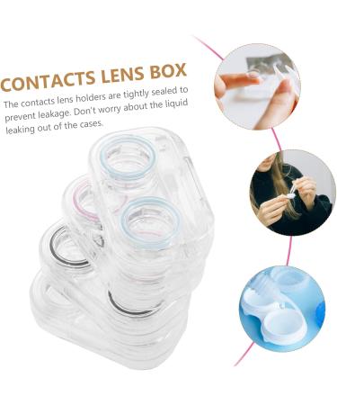 Solustre 16-Piece Contact Lens Container Set | Travel-friendly Storage for Contact Lenses & Glasses Case - Buy Online on GoSupps.com