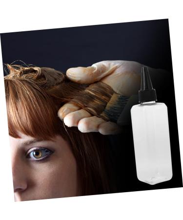 DOITOOL 15pi ces Bouteille De Teinture Capillaire Carr e Plastique Transparent Avec Goulot Pour Coloration Cheveux Flacon De Coloration Cheveux - Buy Online on GoSupps.com
