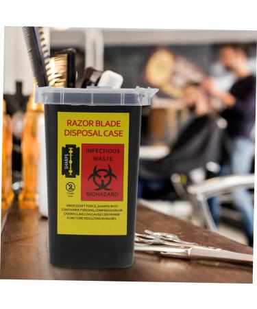 Beavorty 6 STK Klinge Storage Box - Sharp Disposal Container for Razor & Cutter - Break-Recycling Case for Shaving & Plastic Trash - Buy Online on GoSupps.com