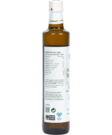 Nature Blessed Greek Organic Extra Virgin Olive Oil 500 ml Glass - Buy Online on GoSupps.com