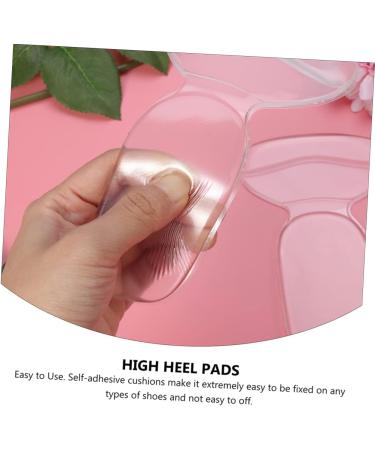 FOMIYES Heel Pads for Women - 2 Pairs T-Shaped Back Heel Cushion Pads | Comfortable Support for Pain Relief | International Shipping - Buy Online on GoSupps.com