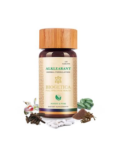 Biogetica Alklearant Cleanse Supports Healthy Digestive Function Increases Energy - 120 Tablets