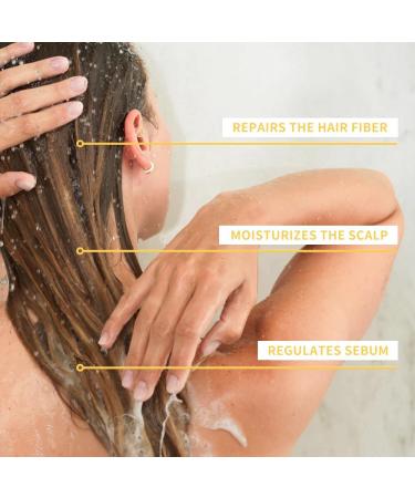 Bee Nature - Gentle Soothing Shampoo - Organic Honey - Honey Mousse - Sulfate Free - 200ml - Buy Online on GoSupps.com