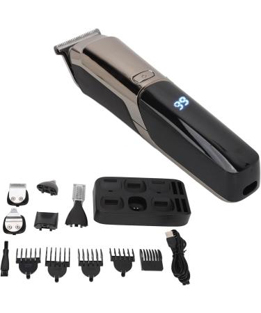 Qukaim Hair Trimmer Electric Hair Clipper All-in-One Trimmer with Guide Combs Washable LED Display for Beard Head Body Face - Buy Online on GoSupps.com