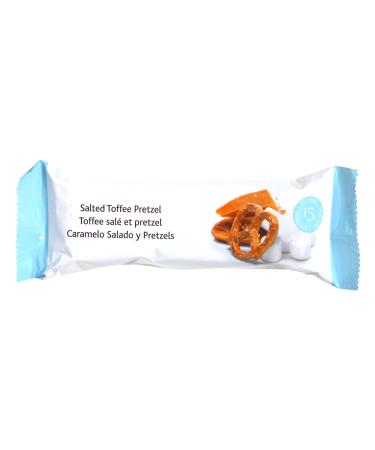 Proti Fit VLC - Salted Toffee Pretzel Low-Carb 15g Protein Diet Bar - High Fiber Weight Loss Snack/Post Workout Protein Bar Bar - Gluten Free (7 Count) - Buy Online on GoSupps.com