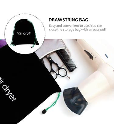 FOMIYES 1pc Hair Dryer Storage Bag Cloth Bags Drawstring Hair Dryer Drawstring Organizer Household Product - Buy Online on GoSupps.com