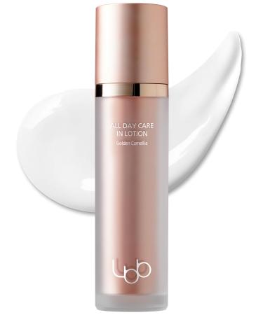 LBB All Day Care In Lotion - Vegan Antioxidnat Face Lotion - 100h Lasting Moisturizing Radiant and Elastic Skin - Tangerine Cellular Water Golden Camellia Peptides 1.69 oz.