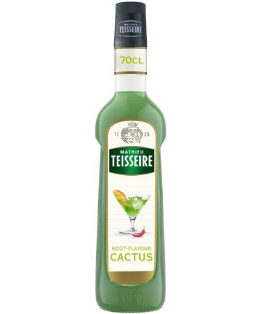 Cactus Syrup Mathieu Teisseire for drinks cocktails with or without alcohol sodas 70cl bottle