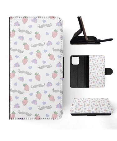 Protective Case for Apple iPhone 14 Pro Max with Mustache Pattern 1 Pack