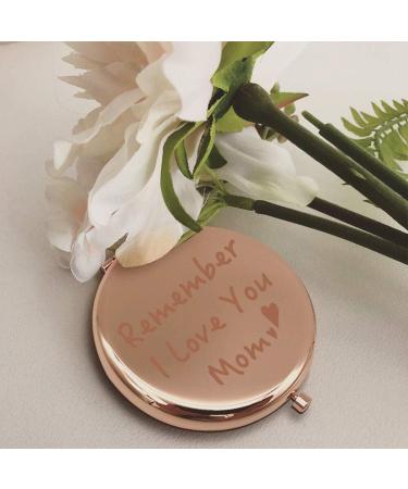 Mom Gifts from Daughter and Son - Engraved Vanity Makeup Mirror for Mother - Christmas & Birthday Present - Buy Online on GoSupps.com