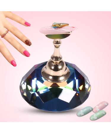 Magnetic Nail Tip Exercise Stand - Colorful Diamond Crystal Display Holder for Manicure Art | International Shipping - Buy Online on GoSupps.com