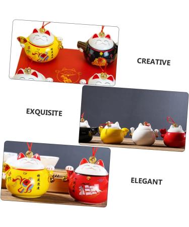 Zerodeko Mini Decor Tea The Multipurpose Storage Containers Ceramic Food Storage Can Storage Tank Pu'er - Buy Online on GoSupps.com