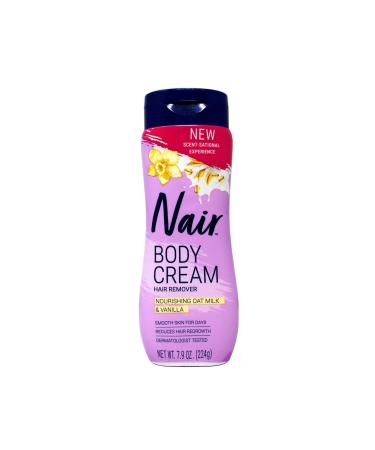 Nair Body Cream Hair Remover with Oat Milk & Vanilla - Dermatologist Tested 7.9 oz (Pack of 3) | Best International Shipping - Buy Online on GoSupps.com