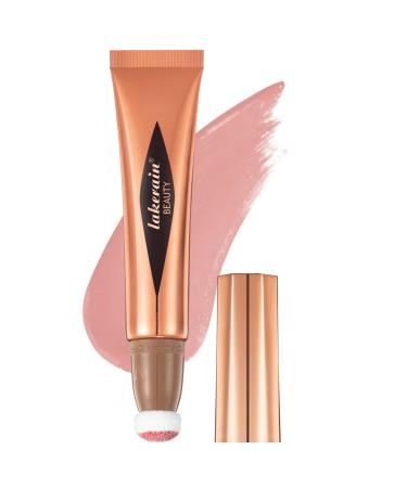 Liquid Blush Beauty Wand with Cushion Applicator - Natural Matte Finish Shading Bronzer Cream Stick Lightweight  Blendable and Super Silky Cream Contouring - Cruelty-Free and Vegan (01 Blush Stick) 01 Blush Stick 0.41 ...