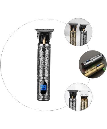 Beavorty 1 Set Oil Head Hair Clipper Zero Gap Trimmer Electric Barber Shears Oil Head Carving Trimmer Mustache Trimmer for Men Shaver for Men Hair Pusher Household Man Metal Haircut Set - Buy Online on GoSupps.com