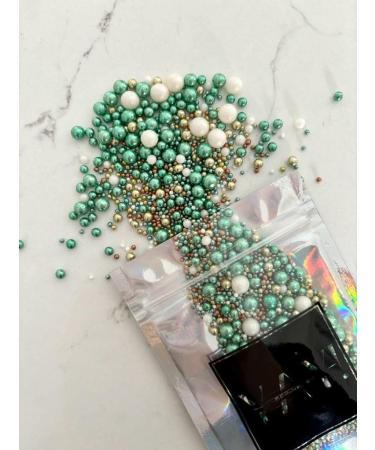 Edible Glitzy Green Cake Sprinkles Luxury Mix 45g Mermaid Sea Horse Cupcake Cake Decoration Purple Sprinkles Cake Sprinkles Mix Gold Sprinkles Green Sprinkles Torquise White Berry Pink Sprinkles