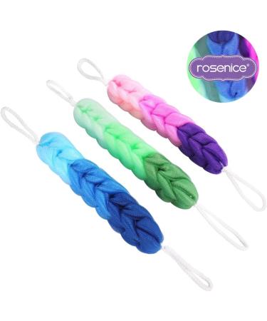 3pcs Bath Pouf Set - Mesh Shower Sponge Balls for Luxurious Bathing Experience - Buy Online on GoSupps.com