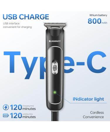 Ultimate Cordless Beard Trimmer for Men | 6300RPM T-Edgers 120 Min Run 3 Combs & Spotlight - International Shipping - Buy Online on GoSupps.com