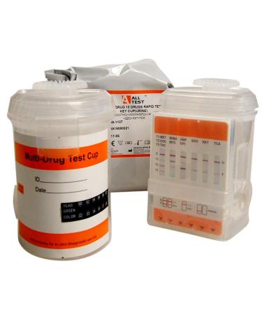 UKDrugTesting E-Z 10 Drugs of Abuse Urine Drug Test Cup: 10 Drug Integrated Drug Test Cup