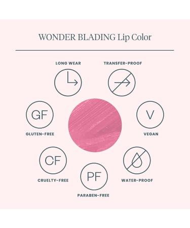 Wonderskin Wonder Blading Peel and Reveal Lip Stain Kit - Long Lasting, Transfer Proof, Waterproof Pink Natural Lip Stain - Beautiful Kit - Buy Online on GoSupps.com